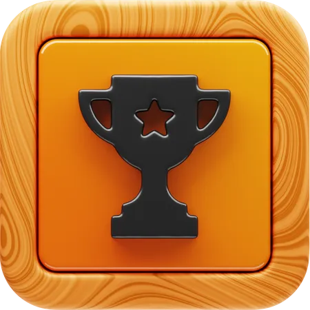 Winner Award  3D Icon