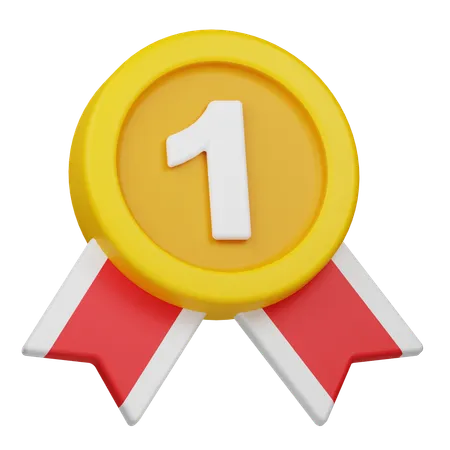 Winner Award Medal  3D Icon