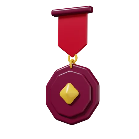 Winner badge  3D Icon