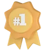 Winner badge