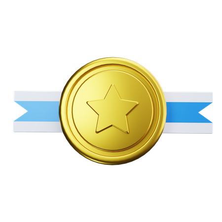Winner Medal  3D Icon