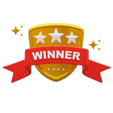 Winner Medal  3D Icon