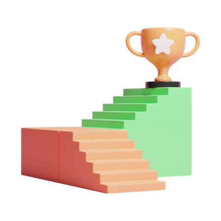 Winner Podium  3D Icon