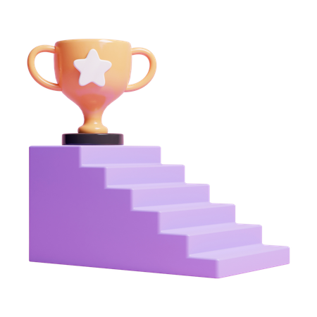 Winner Podium  3D Icon