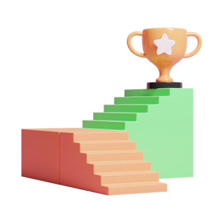 Winner Podium  3D Icon