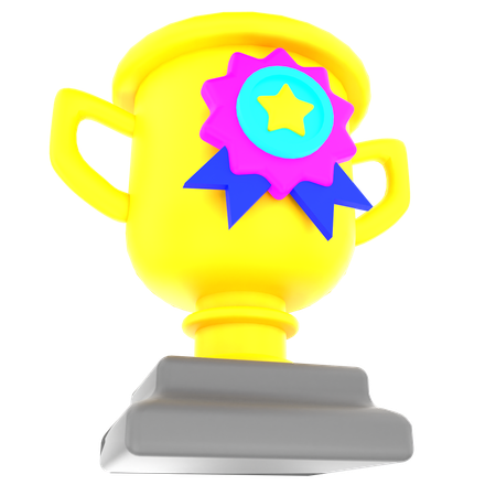 Winner Trophy  3D Icon