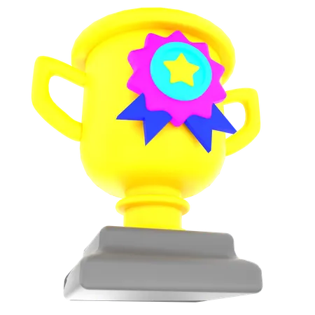 Winner Trophy  3D Icon