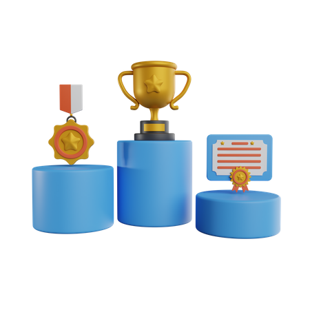 Winners Ranking  3D Icon