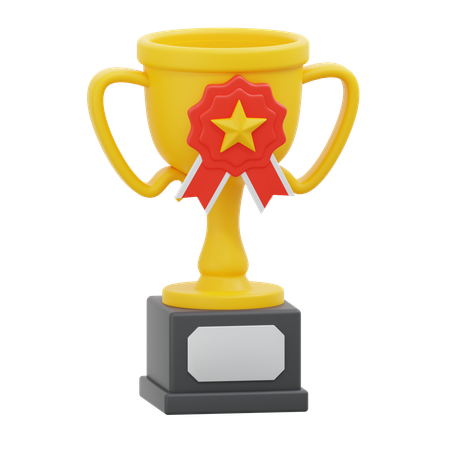 Winning Cup  3D Icon