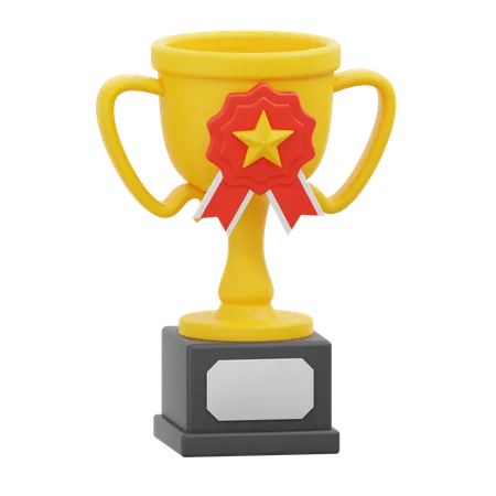 Winning Cup  3D Icon