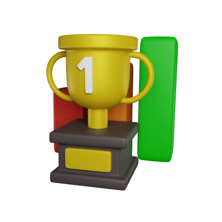 Winning Progress  3D Icon