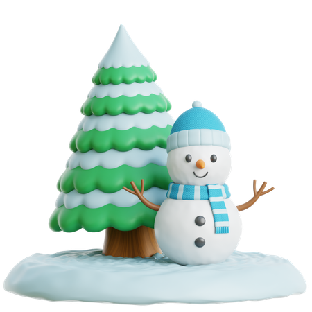 Winter  3D Icon