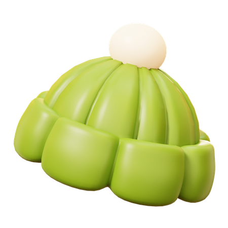 Winter Beanie  3D Icon