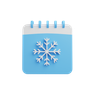 winter time emoji 3d