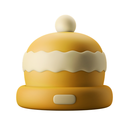 Winter Cap  3D Icon