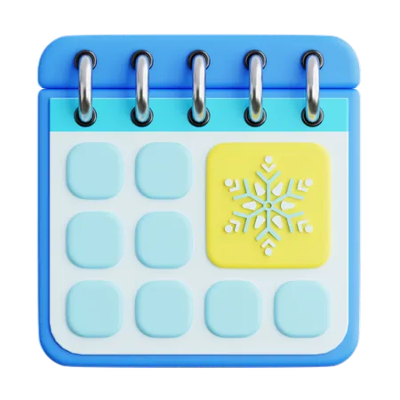 Winter Days  3D Icon