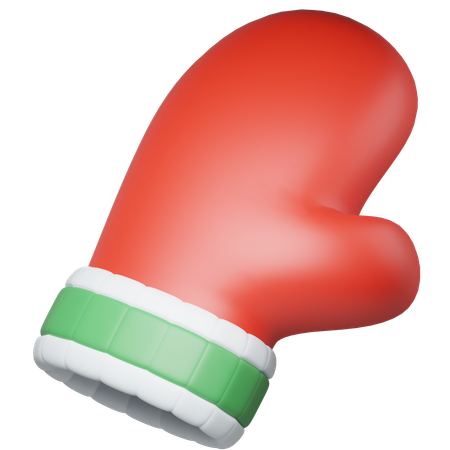 Winter Glove  3D Icon