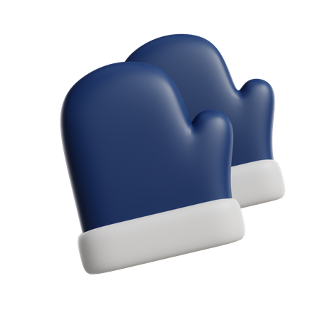 Winter Gloves  3D Icon
