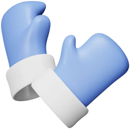 Winter Gloves  3D Icon