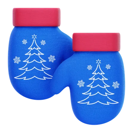 Winter Gloves  3D Icon