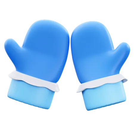 Winter Gloves  3D Icon