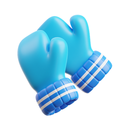 Winter Gloves  3D Icon