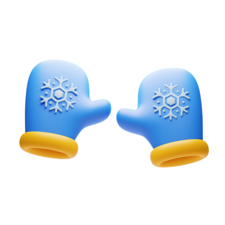 WINTER GLOVES  3D Icon