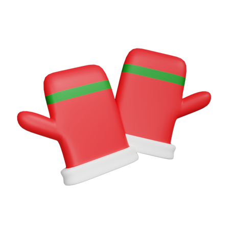 Winter Gloves  3D Icon