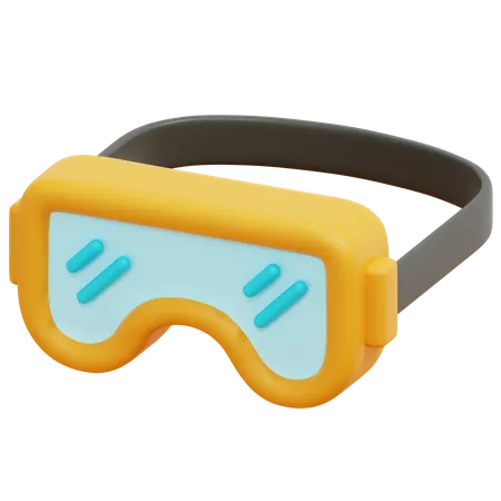 Winter Goggle  3D Icon