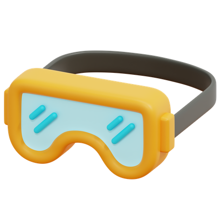 Winter Goggle  3D Icon