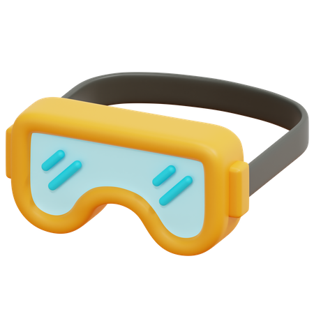 Winter Goggle  3D Icon