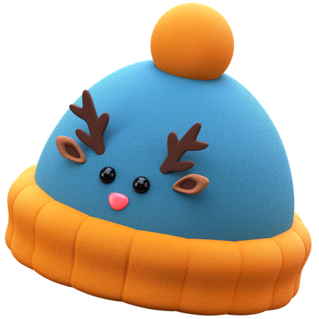 Winter Hat  3D Icon