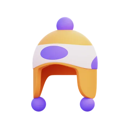 Winter Hat  3D Icon