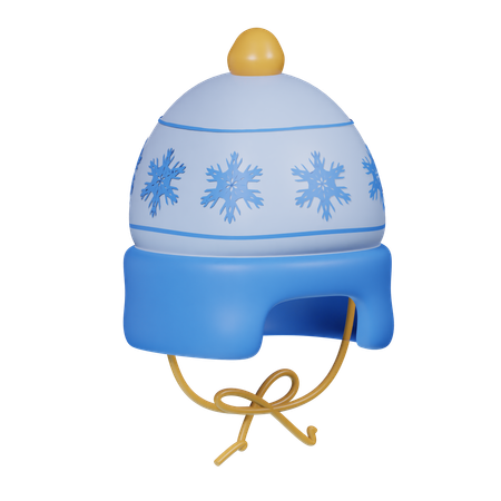 Winter Hat  3D Icon