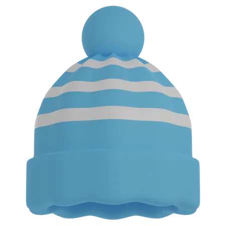 Winter Hat  3D Illustration