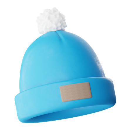 Winter Hat 3D Icon