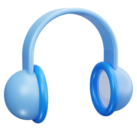 冬用ヘッドフォン  3D Icon
