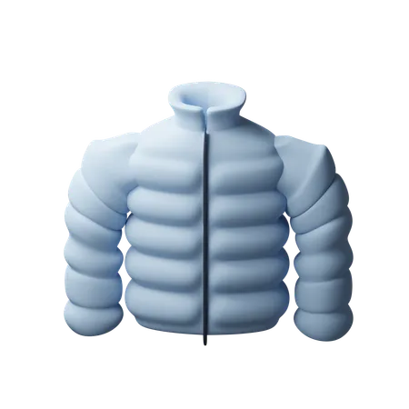 Winter jacket  3D Icon