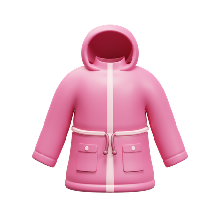 Winter jacket  3D Icon