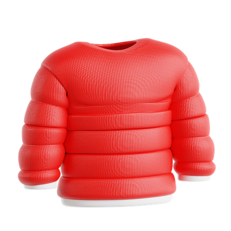 Winter Jacket  3D Icon