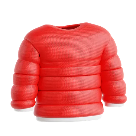 Winter Jacket  3D Icon