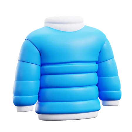 Winter jacket  3D Icon