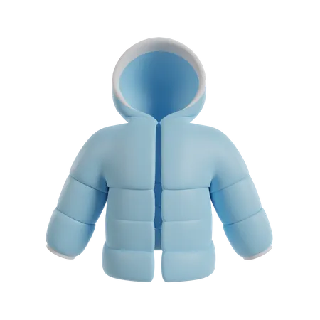 Winter Jacket  3D Icon