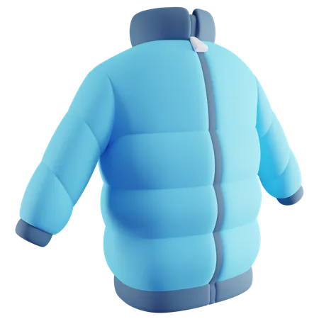 Winter Jacket  3D Icon