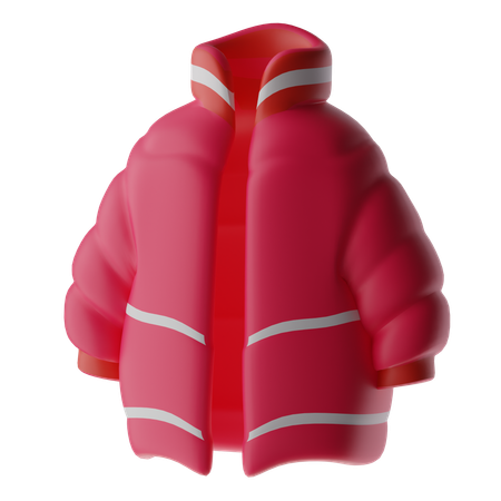 Winter Jacket  3D Icon