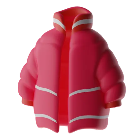 Winter Jacket  3D Icon