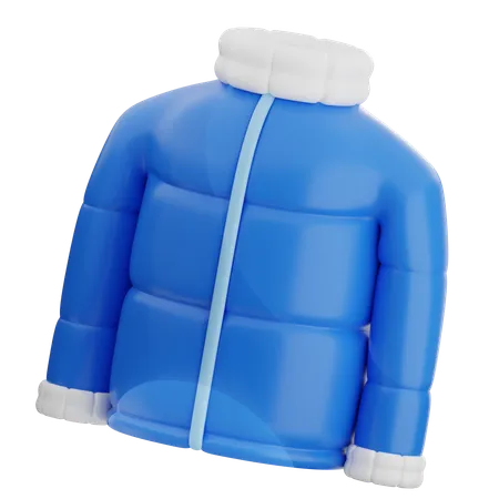 Winter Jacket  3D Icon