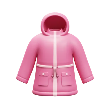 Winter jacket  3D Icon