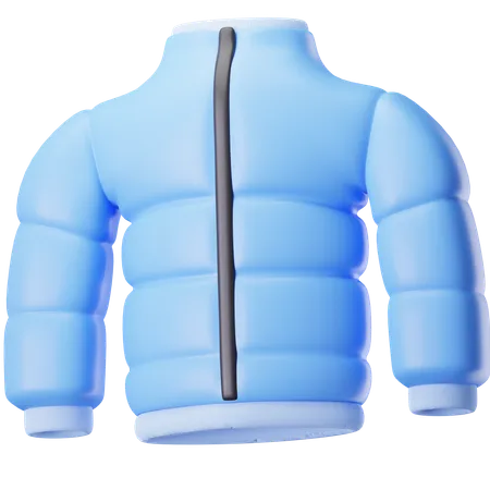 Winter Jacket  3D Icon