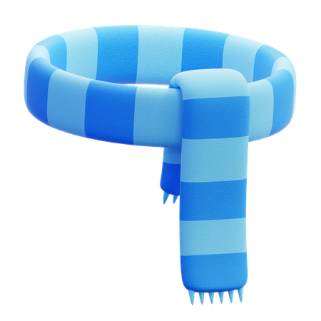 Winter Scarf  3D Icon